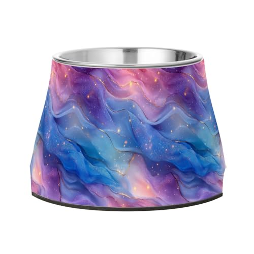 Wassernapf für Hunde, Marmor, rutschfest, Edelstahl, für Haustiere Wassernapf für Hunde, Marmor, rutschfest, Edelstahl, für Haustiere von Wudan