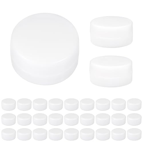 30 Stk Rasselkugeln zum Einnähen Weiße,Quietscher zum Einnähen,Round Flat Squeakers Reparatur Squeaker Noise Maker,Rasselkugeln Einsätze Rasseldosen Repair Fix für Tierpuppe Hundespielzeug(18mm) von Wukemaoyi
