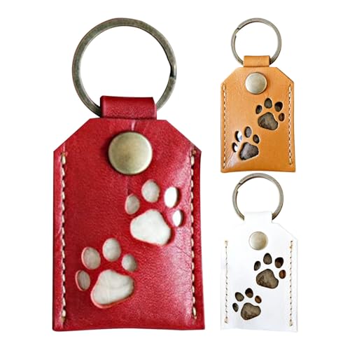 3-teiliger Schlüsselanhänger Für Tierhaare, Personalisierte Andenkenbox Aus Tierhaar Für Hunde, Quadratischer Medaillon-Anhänger Aus Tierhaar, Schlüsselanhänger Leder In Form Einer 3-teiliger Schlüsselanhänger Für Tierhaare, Personalisierte Andenkenbox Aus Tierhaar Für Hunde, Quadratischer Medaillon-Anhänger Aus Tierhaar, Schlüsselanhänger Leder In Form Einer von Wusideday