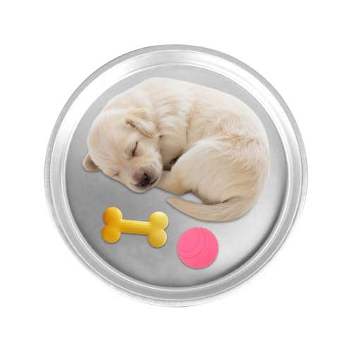 Wusideday Kühlbett Für Hunde - 40 cm Aluminium Kühl Welpenbett Für Kleine Hunde - Waschbares rutschfestes Haustierhaus für Innen Außen Sommer Reise von Wusideday