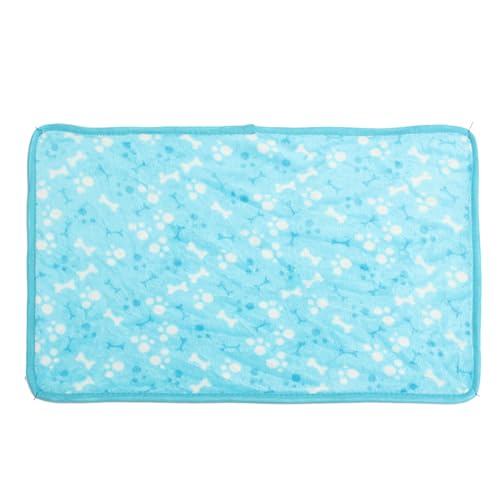 Wuyangcun Hundebox-Pad, 60 x 40 cm, waschbare und wasserabsorbierende Oberseite, atmungsaktives Hundehüttenbett zum Schlafen, Blau Wuyangcun Hundebox-Pad, 60 x 40 cm, waschbare und wasserabsorbierende Oberseite, atmungsaktives Hundehüttenbett zum Schlafen, Blau von Wuyangcun