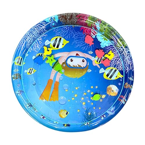 Sensorische Wassermatte für Katzen, Wasserspielmatte für Katzen,Katzen-Wasserspielmatte - Katzenspielzeug für gelangweilte Hauskatzen, Haustier-Spielmatte, interaktives Spielzeug für Katzen zum Allein Sensorische Wassermatte für Katzen, Wasserspielmatte für Katzen,Katzen-Wasserspielmatte - Katzenspielzeug für gelangweilte Hauskatzen, Haustier-Spielmatte, interaktives Spielzeug für Katzen zum Allein von Wuyooprt