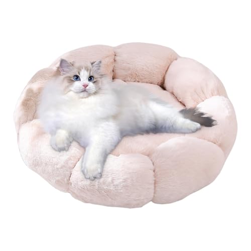 Wuyooprt Beruhigendes Katzenbett, weich, warm, Katzenbett, Blumen-Katzenhöhle, beruhigendes Haustierbett, waschbar, Katzennest für kleine Katzen, Indoor-Hunde und Haustiere Wuyooprt Beruhigendes Katzenbett, weich, warm, Katzenbett, Blumen-Katzenhöhle, beruhigendes Haustierbett, waschbar, Katzennest für kleine Katzen, Indoor-Hunde und Haustiere von Wuyooprt