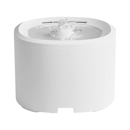 Wuyooprt Haustier Trinkbrunnen, 3L Automatischer Urlaubswasserspender, USB Wasserspender Mit Filter Für Katzen Hunde Mehrhaustierhaushalt Wuyooprt Haustier Trinkbrunnen, 3L Automatischer Urlaubswasserspender, USB Wasserspender Mit Filter Für Katzen Hunde Mehrhaustierhaushalt von Wuyooprt