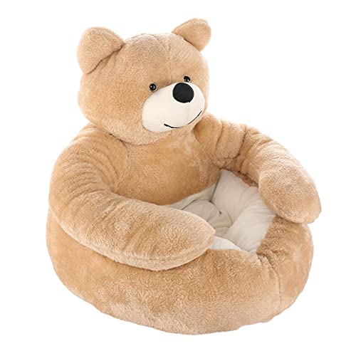 Wuyooprt Katzenbett Hundebett Haustierbett Weich Schöne Bär Hug Tierbett Abnehmbar und waschbar Hundesofa Hundekissen Plüsch Runden Katze Schlafen Bett für klein Katzen und Hunde Wuyooprt Katzenbett Hundebett Haustierbett Weich Schöne Bär Hug Tierbett Abnehmbar und waschbar Hundesofa Hundekissen Plüsch Runden Katze Schlafen Bett für klein Katzen und Hunde von Wuyooprt