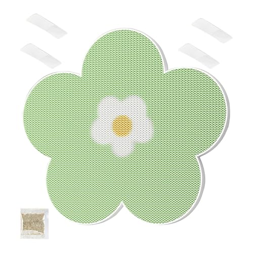 Wuyooprt Katzenkratzern für Wand, Katzenkratzern | Haftkratzpad für Katzen - Blumenform Kätzchen Kratzer für Möbelschutz, Kleberkratzmatte Wuyooprt Katzenkratzern für Wand, Katzenkratzern | Haftkratzpad für Katzen - Blumenform Kätzchen Kratzer für Möbelschutz, Kleberkratzmatte von Wuyooprt