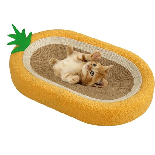 Wuyooprt Katzenkratznapf – Katzenkratz-Lounge-Bett, stabiles Katzenkratz-Lounge-Bett, Pad verhindert, verdickter Karton, Katzenkratzer für Kätzchen, schützt Möbel Wuyooprt Katzenkratznapf – Katzenkratz-Lounge-Bett, stabiles Katzenkratz-Lounge-Bett, Pad verhindert, verdickter Karton, Katzenkratzer für Kätzchen, schützt Möbel von Wuyooprt