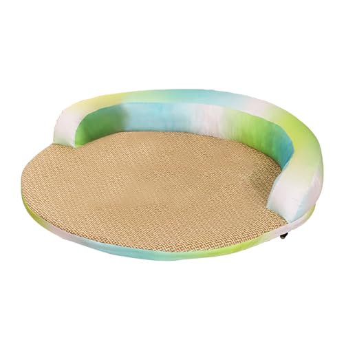 Wuyooprt Kühlmatte Für Hunde, Waschbare Natürliche Rattan Haustierbettmatte, Haustierbedarf Für Welpen, Senioren, Haus, Schlafzimmer, Wohnzimmer, Büro & Garten Wuyooprt Kühlmatte Für Hunde, Waschbare Natürliche Rattan Haustierbettmatte, Haustierbedarf Für Welpen, Senioren, Haus, Schlafzimmer, Wohnzimmer, Büro & Garten von Wuyooprt