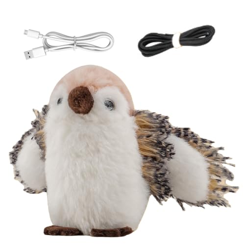 Wuyooprt Simulations-Vogel-Haustierspielzeug, buntes interaktives Vogel-Kätzchen-Spielzeug – Sound für kleine Hunde, Unterhaltung, Spaß, interaktives Spielen für Freunde, Kinder, Teenager, Erwachsene Wuyooprt Simulations-Vogel-Haustierspielzeug, buntes interaktives Vogel-Kätzchen-Spielzeug – Sound für kleine Hunde, Unterhaltung, Spaß, interaktives Spielen für Freunde, Kinder, Teenager, Erwachsene von Wuyooprt