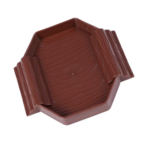 Wuyooprt Wasserschale für Schildkröten, 2-in-1, schmutzabweisend, für Schlangen, Gecko, Schildkröte, Tank, Terrarium Wuyooprt Wasserschale für Schildkröten, 2-in-1, schmutzabweisend, für Schlangen, Gecko, Schildkröte, Tank, Terrarium von Wuyooprt