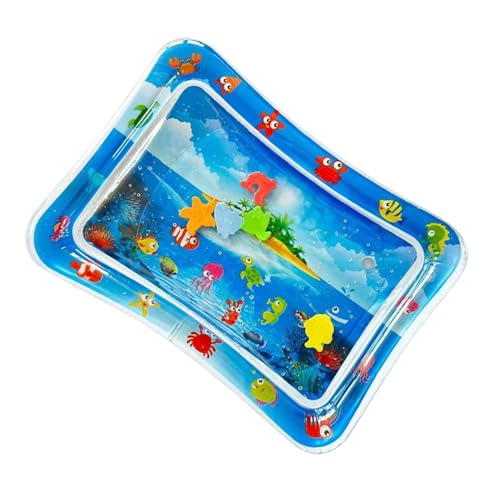 Wuyooprt Wasserspielmatte für Katzen, kühlendes Wasserbett-Spielzeug für Hunde, auslaufsicher, rechteckig, Kühlmatte für Training, Aktivitäten im Freien und drinnen von Wuyooprt