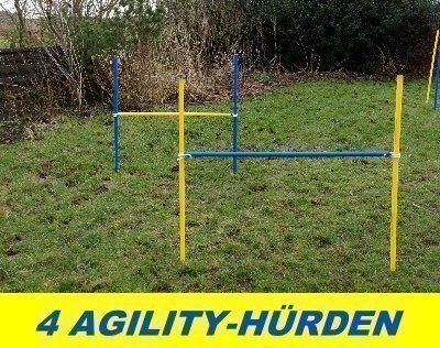 Wuzzmann Trading 4 X Agility-ÜBUNGS-HÜRDEN-Set IN BLAU/GELB Wuzzmann Trading 4 X Agility-ÜBUNGS-HÜRDEN-Set IN BLAU/GELB von Wuzzmann Trading