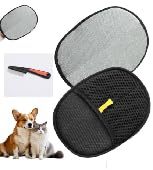 WwuHua 2 Stück Fellmagnet Handschuhe, Tierhaarentferner Handschuh, Pet Hair Remover Glove, Wiederverwendbare Statische Haarentfernungshandschuhe, mit Haarentfernungskamm WwuHua 2 Stück Fellmagnet Handschuhe, Tierhaarentferner Handschuh, Pet Hair Remover Glove, Wiederverwendbare Statische Haarentfernungshandschuhe, mit Haarentfernungskamm von WwuHua