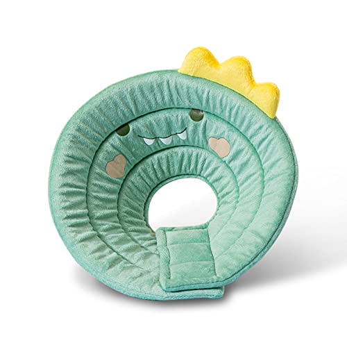 Dinosauriermuster weicher Kegel für Katzen Hunde Weiches und atmungsaktives Haustierhalsband geeignet für postoperative Genesung von Haustieren Dinosauriermuster weicher Kegel für Katzen Hunde Weiches und atmungsaktives Haustierhalsband geeignet für postoperative Genesung von Haustieren von Wyasgas