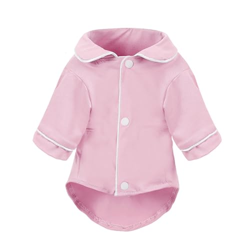 Fashion Pet Shirt 2 Beine Jumpsuit Pyjama Für Hundekatzen Fotoshoots Requisiten Hunde Nachtwäsche Täglich Kleidung Für Verschiedene Rassen Haustierhemd von Wynrzyj
