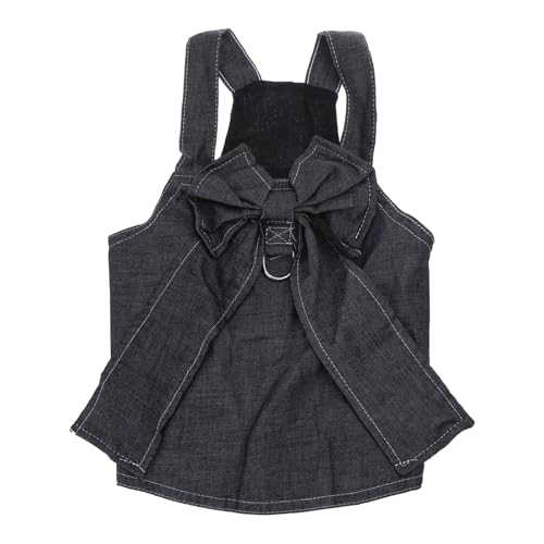 Wynrzyj Haustierhund Prinzessin Kleid Mit Bowknot Pullover Denims Kleider Kleidung Bequeme Vierszeiten Katze Haustier Vorräte Mit Leinenhaken Für Hunde von Wynrzyj