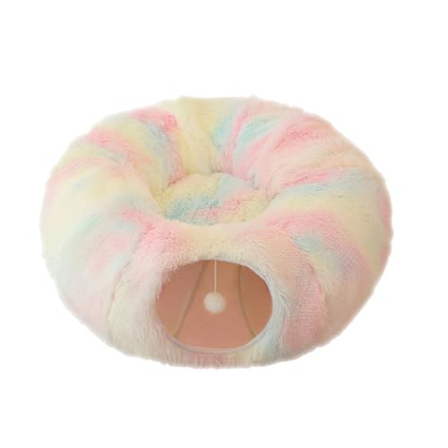 Pet Lounger Hideaway Tragbares Bett Mit Tunnelwaschkatze Für Innenwanderungs Campingspiel Tunnel Winterkatzen Bett von Wynrzyj