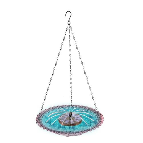 Solar Power Garden Fountain Vogelfutterhungende Design Für Outdoor Verwendung ABS Eichhörnchen Freundliche Wasserquelle Dekorative Outdoor Schwimmende Vogelbad von Wynrzyj