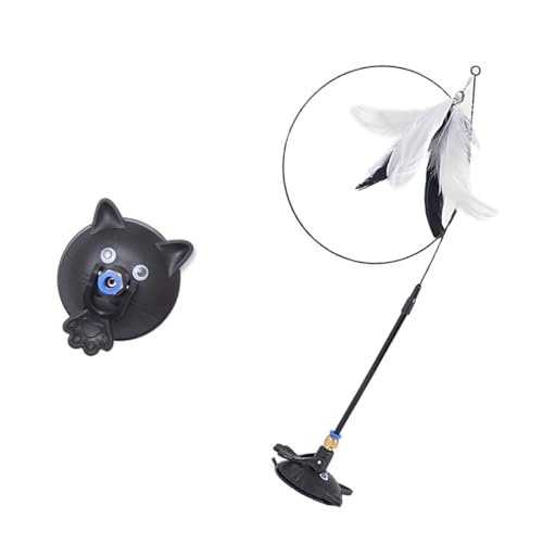 Wynrzyj Haustierspielzeug Elastizierstahl Teaser Zauberstab Sicherer Saugbecher Basis Für Innenjagd Und Agilities Training Interactive Pet Toy Mit Saugbecher Wynrzyj Haustierspielzeug Elastizierstahl Teaser Zauberstab Sicherer Saugbecher Basis Für Innenjagd Und Agilities Training Interactive Pet Toy Mit Saugbecher von Wynrzyj