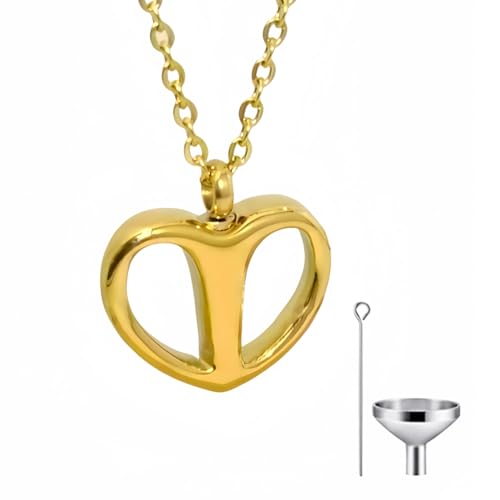 Wynrzyj Memory Heart Pendants Halskette Frauen Ansichten Elegante Einäscherung Für Immer Eingekapselte Einäscherung Anhänger von Wynrzyj