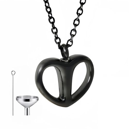 Wynrzyj Memory Heart Pendants Halskette Frauen Ansichten Elegante Einäscherung Für Immer Eingekapselte Einäscherung Anhänger von Wynrzyj