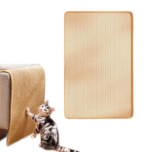 Wyttuubv Katzenkratzmatte, Katzenkratzpad, Kratzteppich für Katzen, Katzenboden-Kratzteppich, natürlicher Kratzteppich zum Schutz von Teppichen, Sofas, Couch-Eckmöbeln, 30 x 59,9 cm Wyttuubv Katzenkratzmatte, Katzenkratzpad, Kratzteppich für Katzen, Katzenboden-Kratzteppich, natürlicher Kratzteppich zum Schutz von Teppichen, Sofas, Couch-Eckmöbeln, 30 x 59,9 cm von Wyttuubv