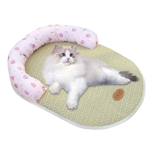 Wyttuubv Kühldecke für Hunde, Kühlmatte für Katzen,15x11 Zoll Ultra atmungsaktive Katzenkühlmatte - Kühlunterlage für Hundebetten im Freien, Sommer-Kühlmatte und Schlafunterlage, tragbare Kühlmatte Wyttuubv Kühldecke für Hunde, Kühlmatte für Katzen,15x11 Zoll Ultra atmungsaktive Katzenkühlmatte - Kühlunterlage für Hundebetten im Freien, Sommer-Kühlmatte und Schlafunterlage, tragbare Kühlmatte von Wyttuubv