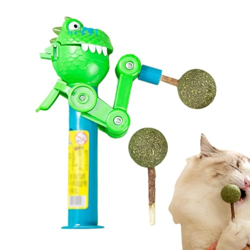 Wyttuubv Lollipop-Roboterspielzeug, Katzenminze-Lollipop-Spielzeug für Katzen | Katzenminze Lollipop Roboter Katzenspielzeug | Unterhaltungsspielzeug zum Füttern von Haustieren für Katzen, Hunde und Wyttuubv Lollipop-Roboterspielzeug, Katzenminze-Lollipop-Spielzeug für Katzen | Katzenminze Lollipop Roboter Katzenspielzeug | Unterhaltungsspielzeug zum Füttern von Haustieren für Katzen, Hunde und von Wyttuubv