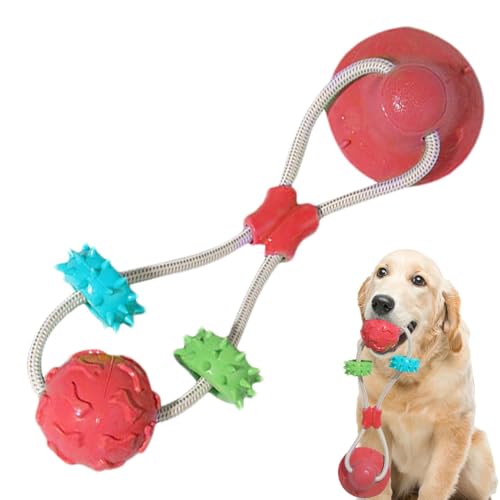 Wyttuubv Saugnapf-Schlepperspielzeug für Hunde, Kauspielzeug für Hunde - Interaktives Hundespielzeug mit Saugnapf - Silikon-Welpen-Beißspielzeug, interaktives Hundezubehör für Garten, Park, Flussufer, Wyttuubv Saugnapf-Schlepperspielzeug für Hunde, Kauspielzeug für Hunde - Interaktives Hundespielzeug mit Saugnapf - Silikon-Welpen-Beißspielzeug, interaktives Hundezubehör für Garten, Park, Flussufer, von Wyttuubv
