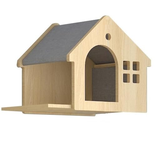 Wzxksoac Villa Katzenbett, Wand-Katzenbett, Kleines Katzenwandregal Aus Massivholz A Wzxksoac Villa Katzenbett, Wand-Katzenbett, Kleines Katzenwandregal Aus Massivholz A von Wzxksoac