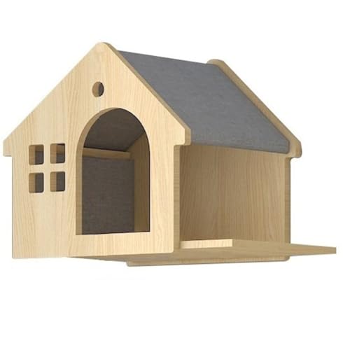Wzxksoac Villa-Katzenbett, Wandmontiertes Katzenbett, Kleines Katzenwandregal Aus Massivholz B Wzxksoac Villa-Katzenbett, Wandmontiertes Katzenbett, Kleines Katzenwandregal Aus Massivholz B von Wzxksoac