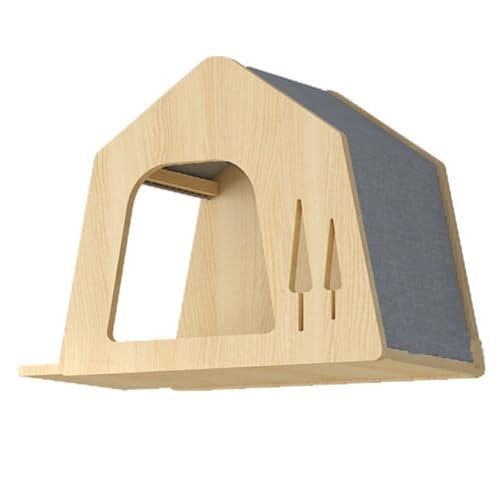 Wzxksoac Wandmontiertes Katzenbett Aus, Wandmontiertes Katzenbett, Spielzeugmöbel für Kleine Haustiere, A Wzxksoac Wandmontiertes Katzenbett Aus, Wandmontiertes Katzenbett, Spielzeugmöbel für Kleine Haustiere, A von Wzxksoac