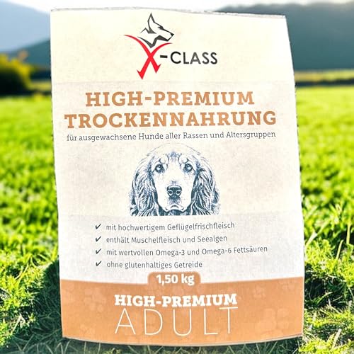 High Premium Adult, 11,5kg, Trockennahrung für ausgewachsene Hunde von X-CLASS
