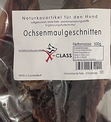 Ochsenmaul luftgetrocknet, Naturkauartikel für Hunde, regional und ohne Chemie hergestellt, nachhaltige Herstellung in Bayern Ochsenmaul luftgetrocknet, Naturkauartikel für Hunde, regional und ohne Chemie hergestellt, nachhaltige Herstellung in Bayern von X-CLASS