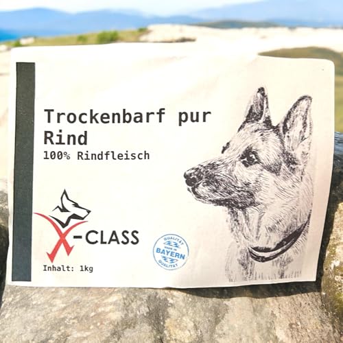 Trockenbarf Rind pur, Trocken-Barf aus 100% Rindfleisch 1kg Trockenbarf Rind pur, Trocken-Barf aus 100% Rindfleisch 1kg von X-CLASS