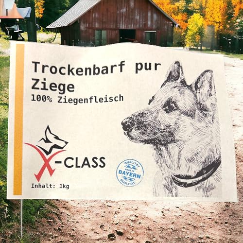 Trockenbarf Ziege pur, Trocken-Barf aus 100% Ziegenfleisch 2kg Trockenbarf Ziege pur, Trocken-Barf aus 100% Ziegenfleisch 2kg von X-CLASS