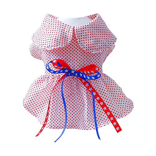 Haustierkostüm, Kleid für kleine Hunde, niedliche Outfits nur für Katzen, Sternmuster, niedliche Bekleidung für Mädchen, Hunde, Katzen, Outfits für Katzen, nur für Frauen, Mädchen, Hundekostüme von X-Institute