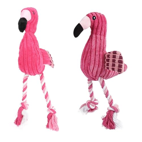 Niedliches Flamingo Plüschspielzeug Für Kleine Und Große Hunde Quietschspielzeug Aus Baumwolle Seilbeständig Welpenspielzeug Lustig Begleitende Haustiere Zubehör Quietschendes Hundespielzeug Niedliches Flamingo Plüschspielzeug Für Kleine Und Große Hunde Quietschspielzeug Aus Baumwolle Seilbeständig Welpenspielzeug Lustig Begleitende Haustiere Zubehör Quietschendes Hundespielzeug von X-Institute