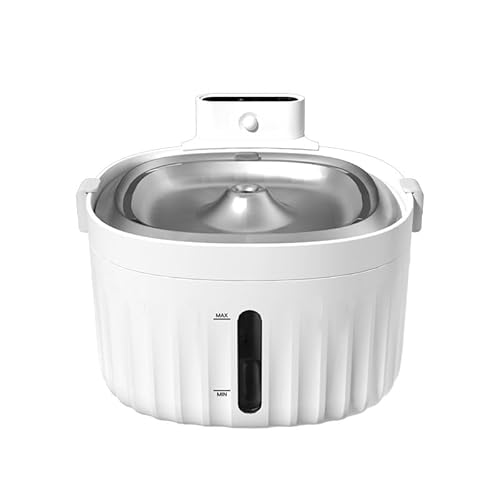 X-Institute Trinkbrunnen Haustier Wasserspender Automatische Wasserspender mit Filter Leise Wassernapf für mehrere Haustiere von X-Institute