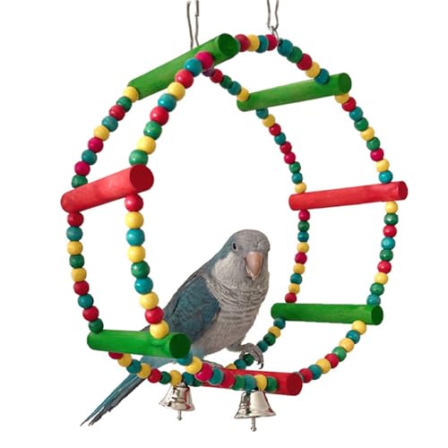 X-Institute Vogel Spielstand Spielzeug Vogelkäfig Zum Aufhängen Schaukel Holzperlen Schaukel Vogel Stehend Barsch Kauen Übungsspielzeug Für Kakadus Vogelschaukel Spielzeug Für Kleine Vögel X-Institute Vogel Spielstand Spielzeug Vogelkäfig Zum Aufhängen Schaukel Holzperlen Schaukel Vogel Stehend Barsch Kauen Übungsspielzeug Für Kakadus Vogelschaukel Spielzeug Für Kleine Vögel von X-Institute
