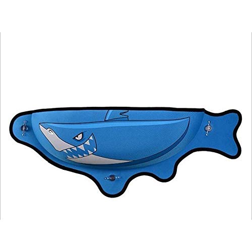 XACIUESD Cat Hammock Bett Berg Fenster Pod Lounger Saugnäpfe warmes Bett for Pet Cat Rest House weich und bequem Frettchenkäfig (Color : Blau, Size : 77cmX18cmX30cm) von XACIUESD