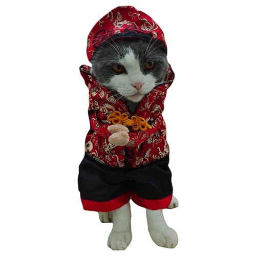 Einfach Zu Tragen Haustier Overalls Maschinenwaschable Hundekatzen Festival Thema Kleidung Für Halloween Neujahrsparty Treffen Hundekostüm Für Festival von XAGMODSHN
