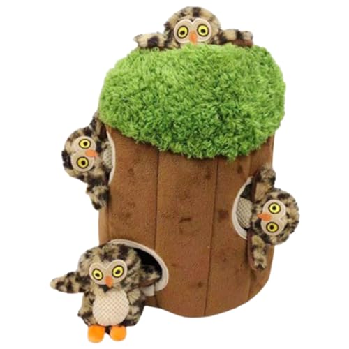 XAGMODSHN 5 Stück Plüsch-Hundespielzeug, Versteck-Aktivität für Hunde, interaktives Quietsch-Puzzle, Stofftiere XAGMODSHN 5 Stück Plüsch-Hundespielzeug, Versteck-Aktivität für Hunde, interaktives Quietsch-Puzzle, Stofftiere von XAGMODSHN