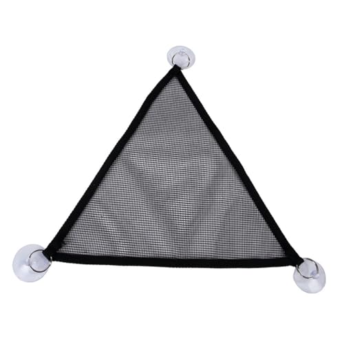 XAGMODSHN Bartdrache Hängematte Reptilien Atmungsaktiv Mesh Dreieckige Liege mit Saugnäpfen Terrarien Dekoration Zubehör von XAGMODSHN