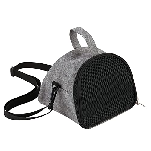 XAGMODSHN Bird for Carrier Hamster Reisetasche Frontdesign Gute Belüftung für Eichhörnchen Igel Zuckergleiter von XAGMODSHN