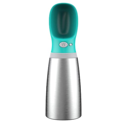 XAGMODSHN Edelstahl-Wasserflasche für Hunde, Trinkflasche, Outdoor-Reise, Wasserspender, große Kapazität, Hundewandergeschirr XAGMODSHN Edelstahl-Wasserflasche für Hunde, Trinkflasche, Outdoor-Reise, Wasserspender, große Kapazität, Hundewandergeschirr von XAGMODSHN