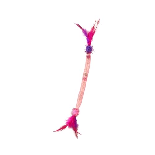 XAGMODSHN Elastisches Netzrohr für Katzen, flexibler Stab für die Förderung des Instinkts von Katzen und für Unterhaltung XAGMODSHN Elastisches Netzrohr für Katzen, flexibler Stab für die Förderung des Instinkts von Katzen und für Unterhaltung von XAGMODSHN