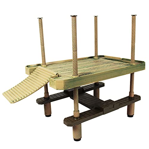 XAGMODSHN Haustier-Plattform-Ständer, Höhle für Schildkröten, Klettern, Sonnenschildkröten, Zubehör für Spielnest, Lebensräume XAGMODSHN Haustier-Plattform-Ständer, Höhle für Schildkröten, Klettern, Sonnenschildkröten, Zubehör für Spielnest, Lebensräume von XAGMODSHN
