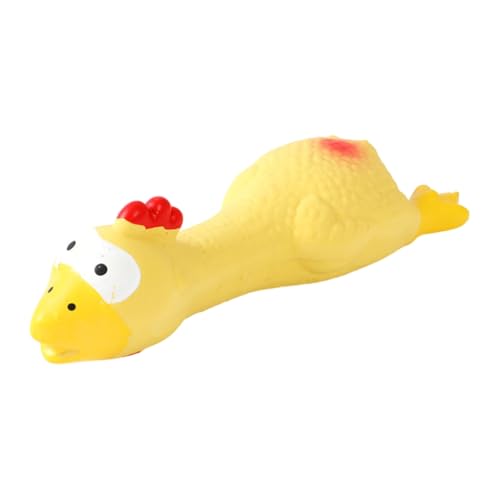XAGMODSHN Haustier Spielzeug Zahnen Spielzeug Huhn Spielzeug mit Sound Molar Haustier Kauen zum Zahnen Spielzeug Huhn Belohnung Molar Spielzeug für Welpen XAGMODSHN Haustier Spielzeug Zahnen Spielzeug Huhn Spielzeug mit Sound Molar Haustier Kauen zum Zahnen Spielzeug Huhn Belohnung Molar Spielzeug für Welpen von XAGMODSHN