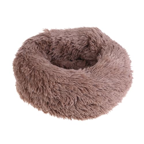 XAGMODSHN Haustierbett für Hunde und Katzen, runde Liege, Sofa, Nest, weiche Plüsch-Pads, Schlafmatte, Kissen für kleine, mittelgroße Hunde XAGMODSHN Haustierbett für Hunde und Katzen, runde Liege, Sofa, Nest, weiche Plüsch-Pads, Schlafmatte, Kissen für kleine, mittelgroße Hunde von XAGMODSHN